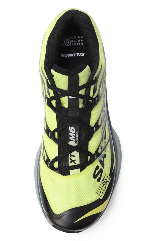 Текстильные кроссовки MM6 Maison Margiela x Salomon XT-6 MM6 SH1WS0020/P6303 Жёлтый  SH1WS0020/P6303 Фото 5