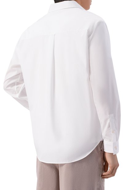 Хлопковая рубашка PALM ANGELS, арт. PMGE04KS26FAB001, фото 4