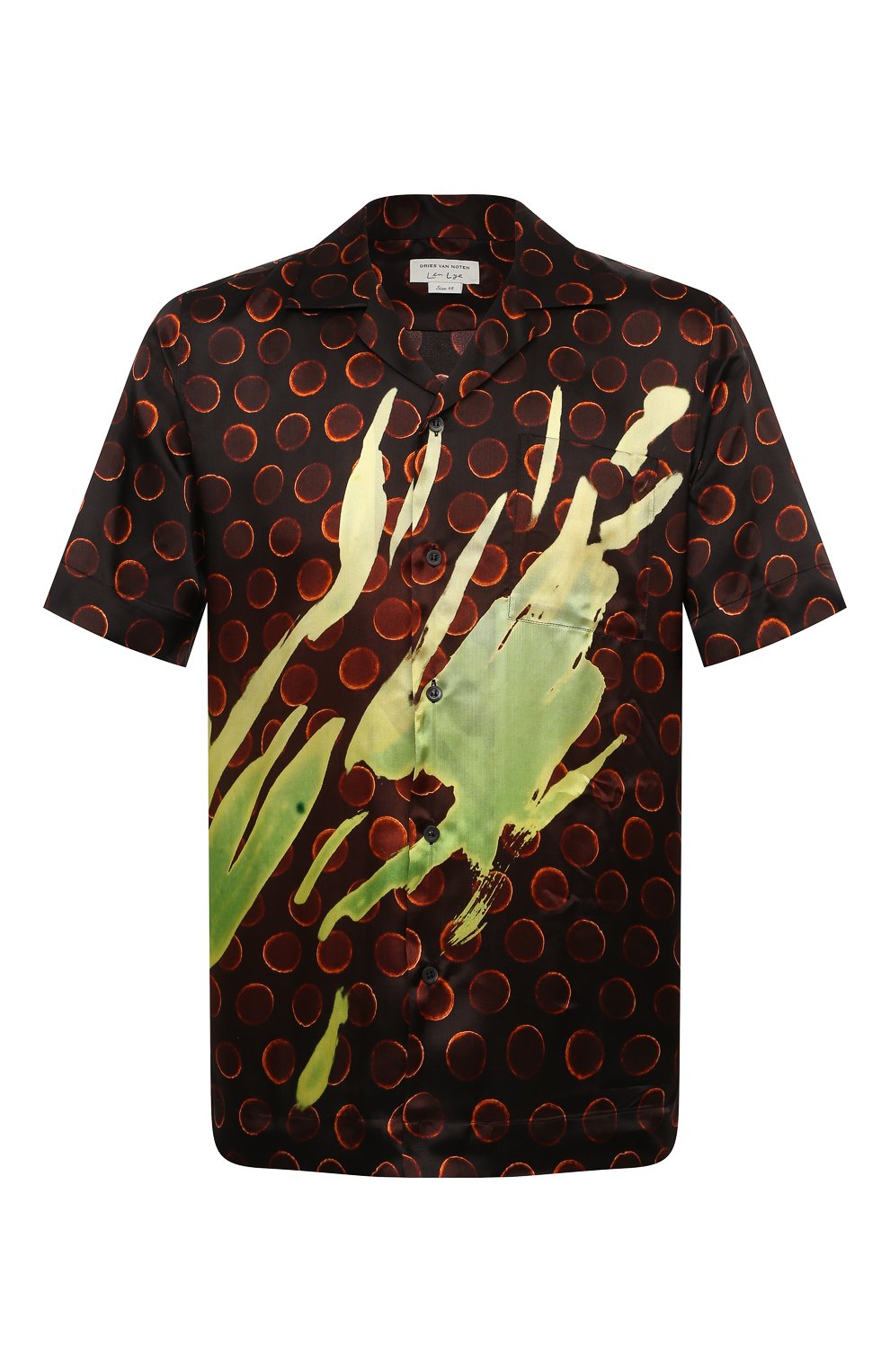 Рубашка из вискозы DRIES VAN NOTEN, арт. 211-20719-2074, фото 1