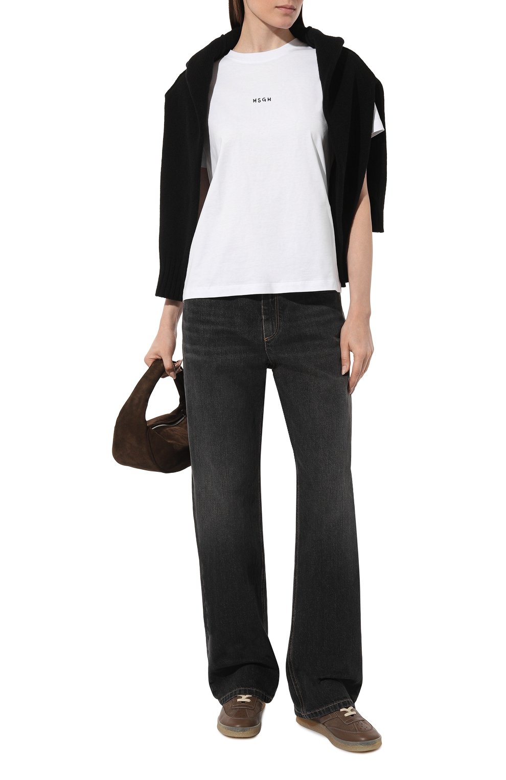 Кожаные кеды MM6, арт. S59WS0212/P6435, фото 2