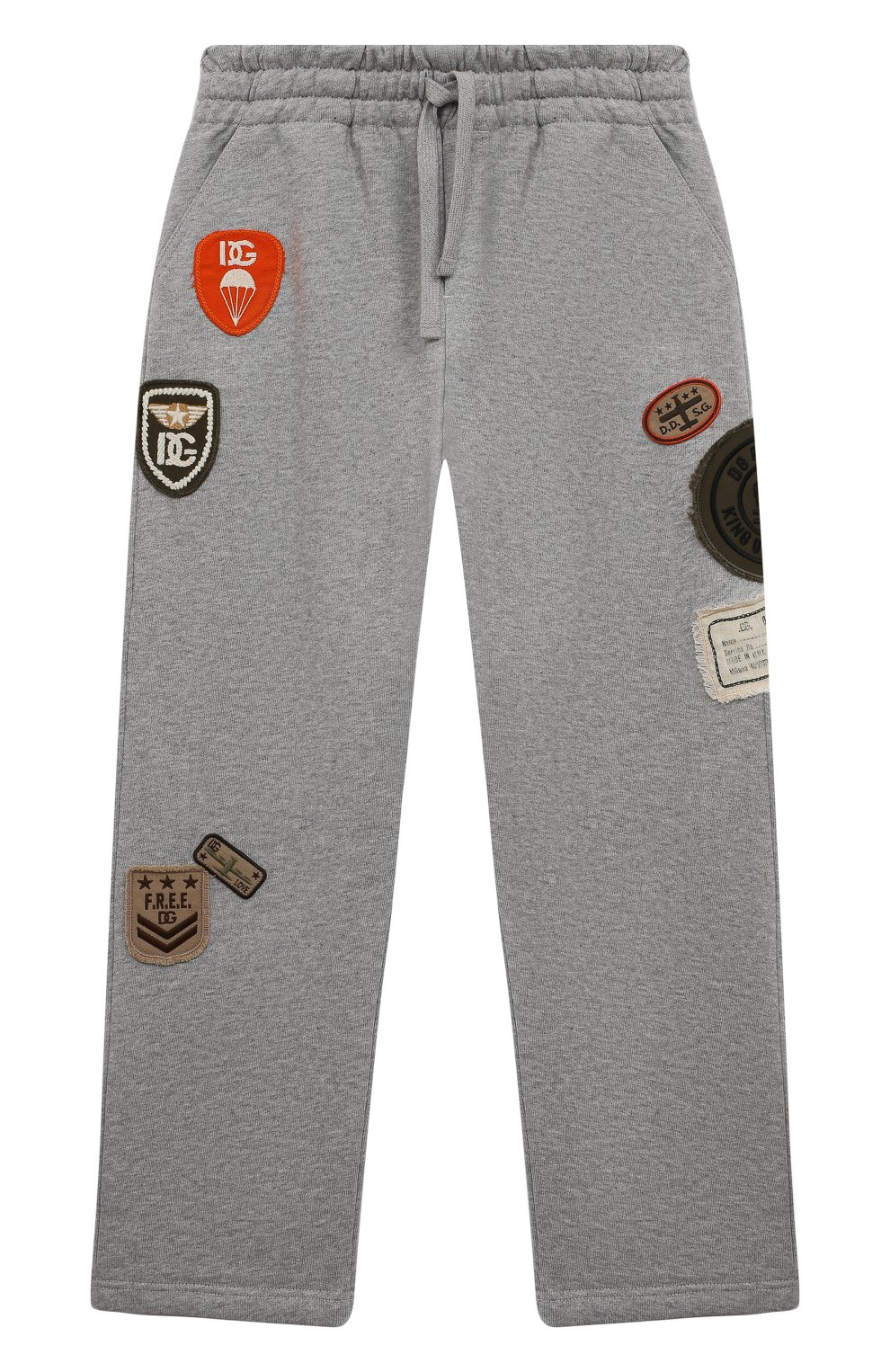 Хлопковые брюки DOLCE & GABBANA, арт. L4JPDA/G7E0D/8-14, фото 1