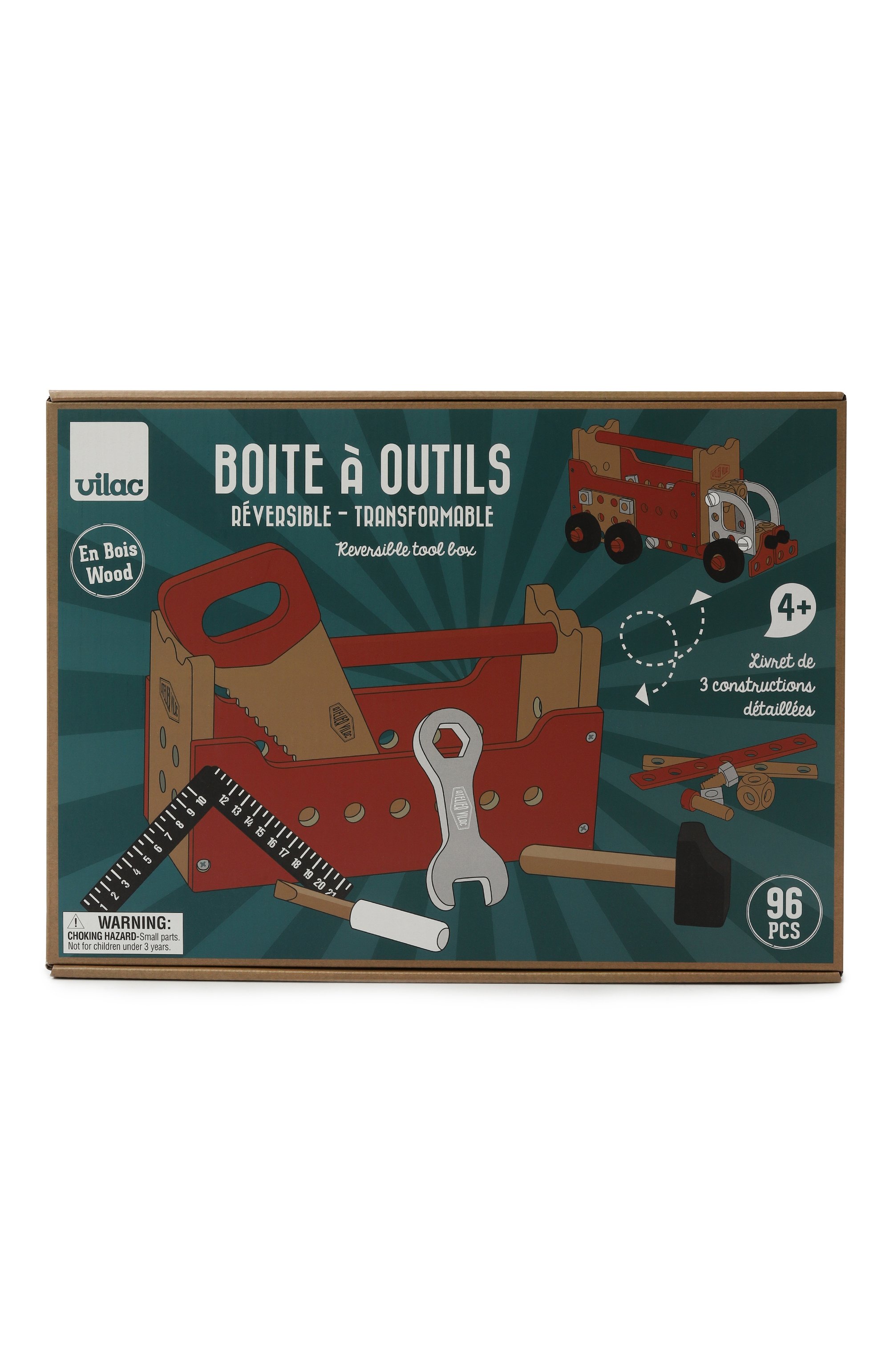 Набор игрушечных инструментов сделай сам VILAC, арт. 2127, фото 1