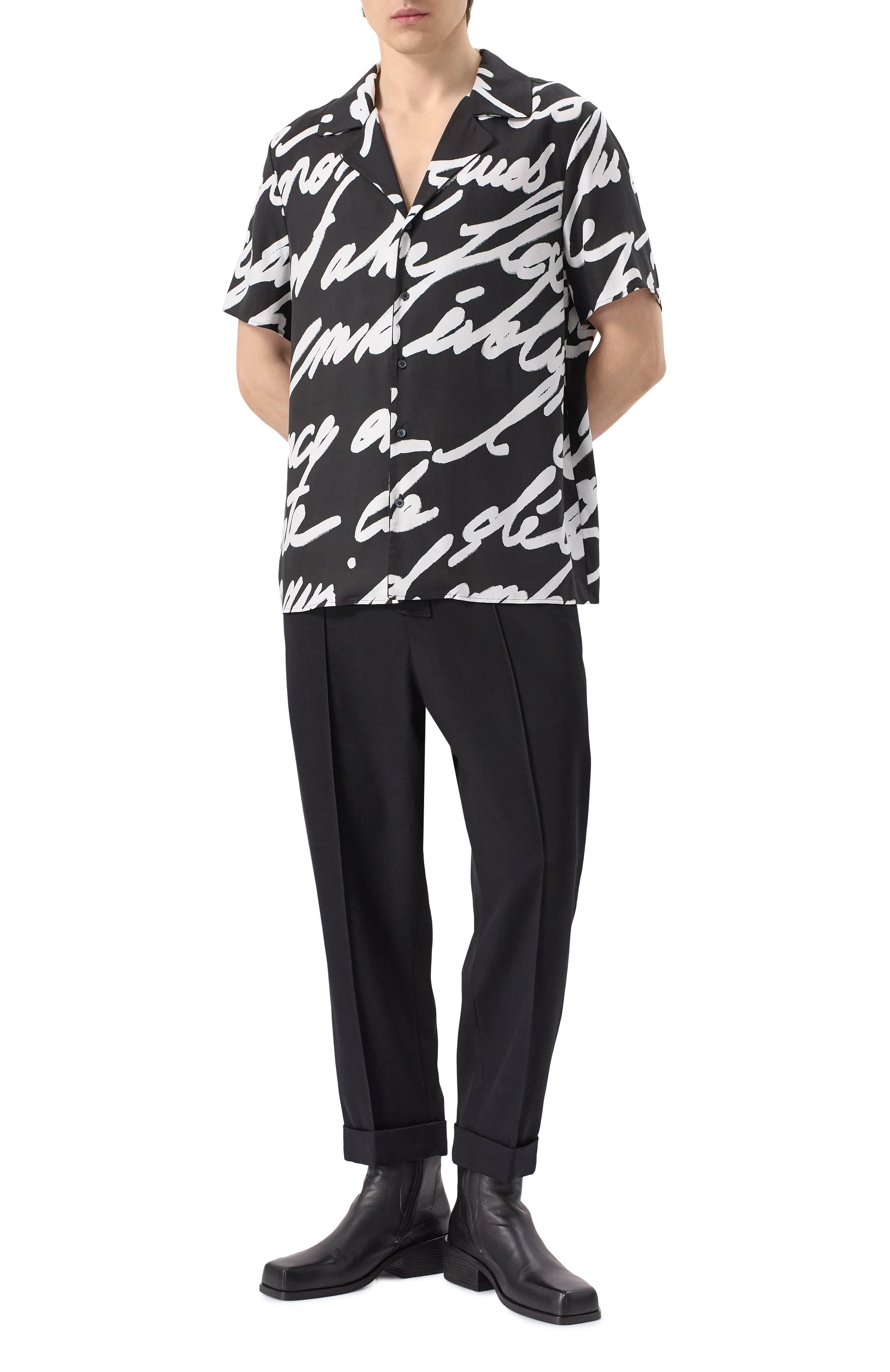 Рубашка из вискозы BALMAIN, арт. EH1HN065/VH47, фото 2