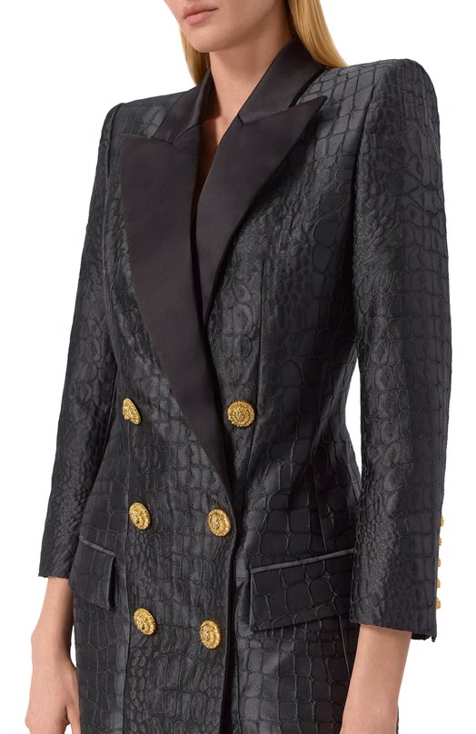 Платье Balmain FF0R9383/XL45 Чёрный  FF0R9383/XL45 Фото 4