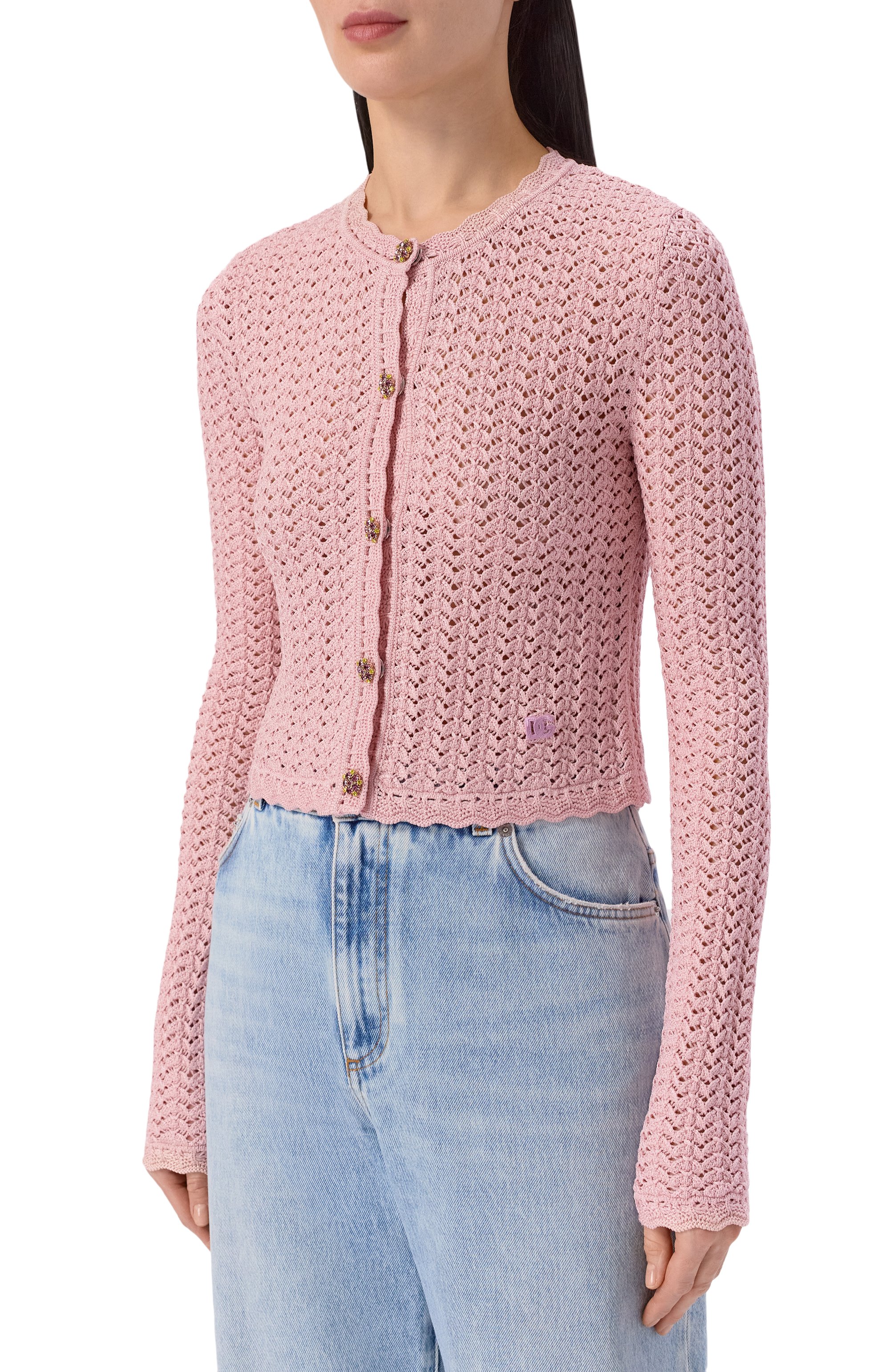 Кардиган из вискозы DOLCE & GABBANA, арт. FXVC9Z/JGMG7, фото 3