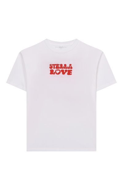 Хлопковая футболка STELLA MCCARTNEY, арт. TX8C11