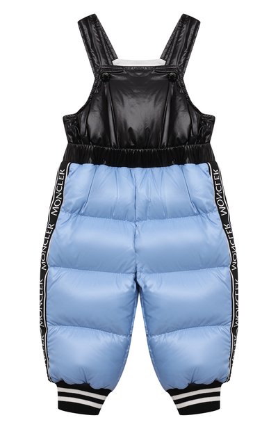 Комплект из комбинезона и куртки MONCLER голубого цвета по цене 69950 руб., арт. G2-951-1F515-20-68950/9-12M, фото 4 Комплект из комбинезона и куртки MONCLER, арт. G2-951-1F515-20-68950/9-12M, фото 4