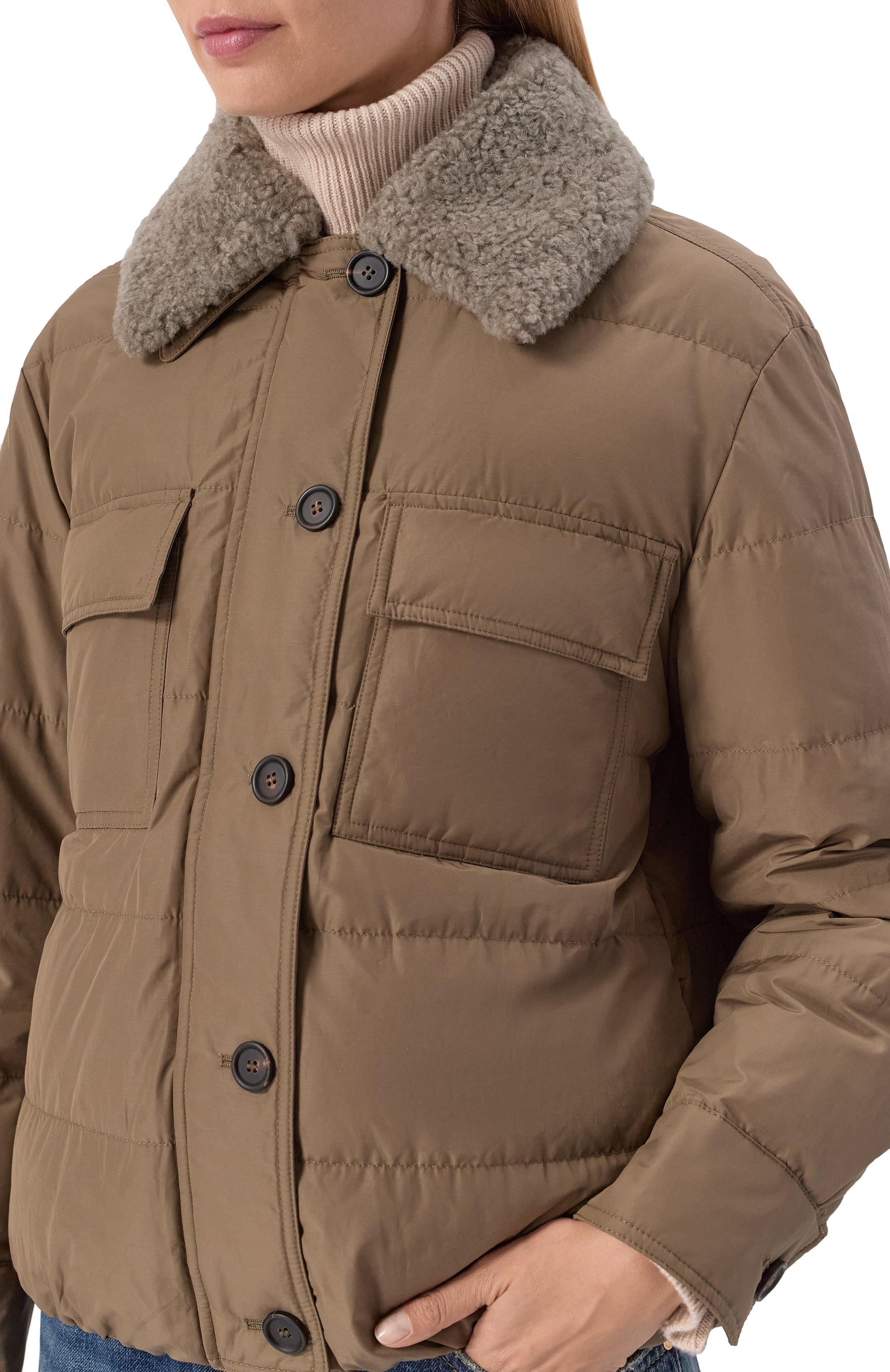 Пуховая куртка BRUNELLO CUCINELLI, арт. MG5017688, фото 5