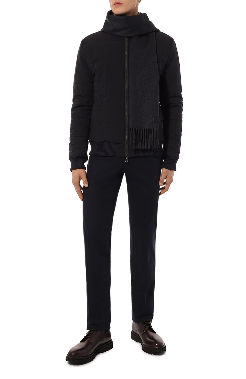 Шарф из шелка и кашемира ZILLI, арт. SQIN00M0236VZL000, фото 3