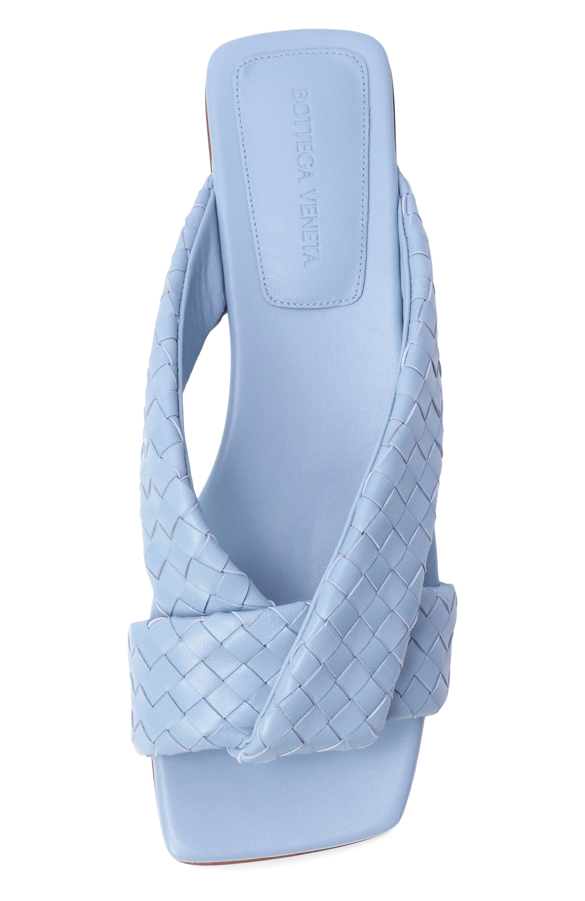 Кожаные шлепанцы riva BOTTEGA VENETA, арт. 837897/V2ED0, фото 6