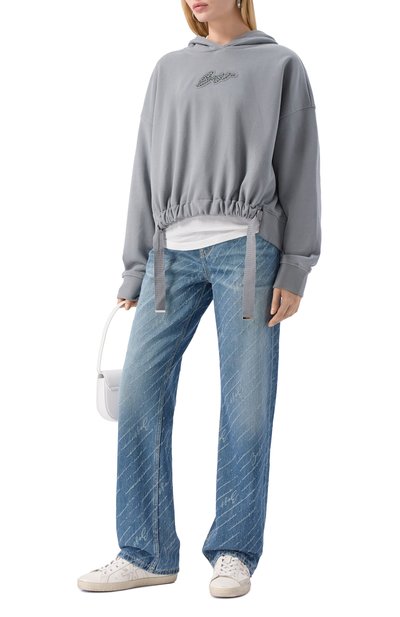 Хлопковое худи BOSS ORANGE, арт. 50545507, фото 2