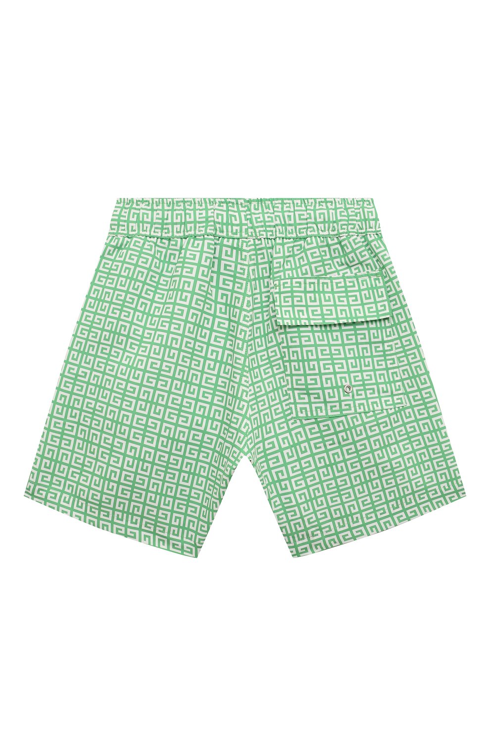 Плавки-шорты GIVENCHY зеленого цвета по цене 16100 руб., арт. H30095/6A-12A, фото 2 Плавки-шорты GIVENCHY, арт. H30095/6A-12A, фото 2