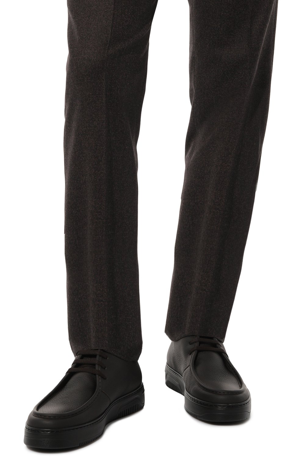 Кожаные ботинки ZILLI, арт. H0037AM1948VSHB02, фото 3