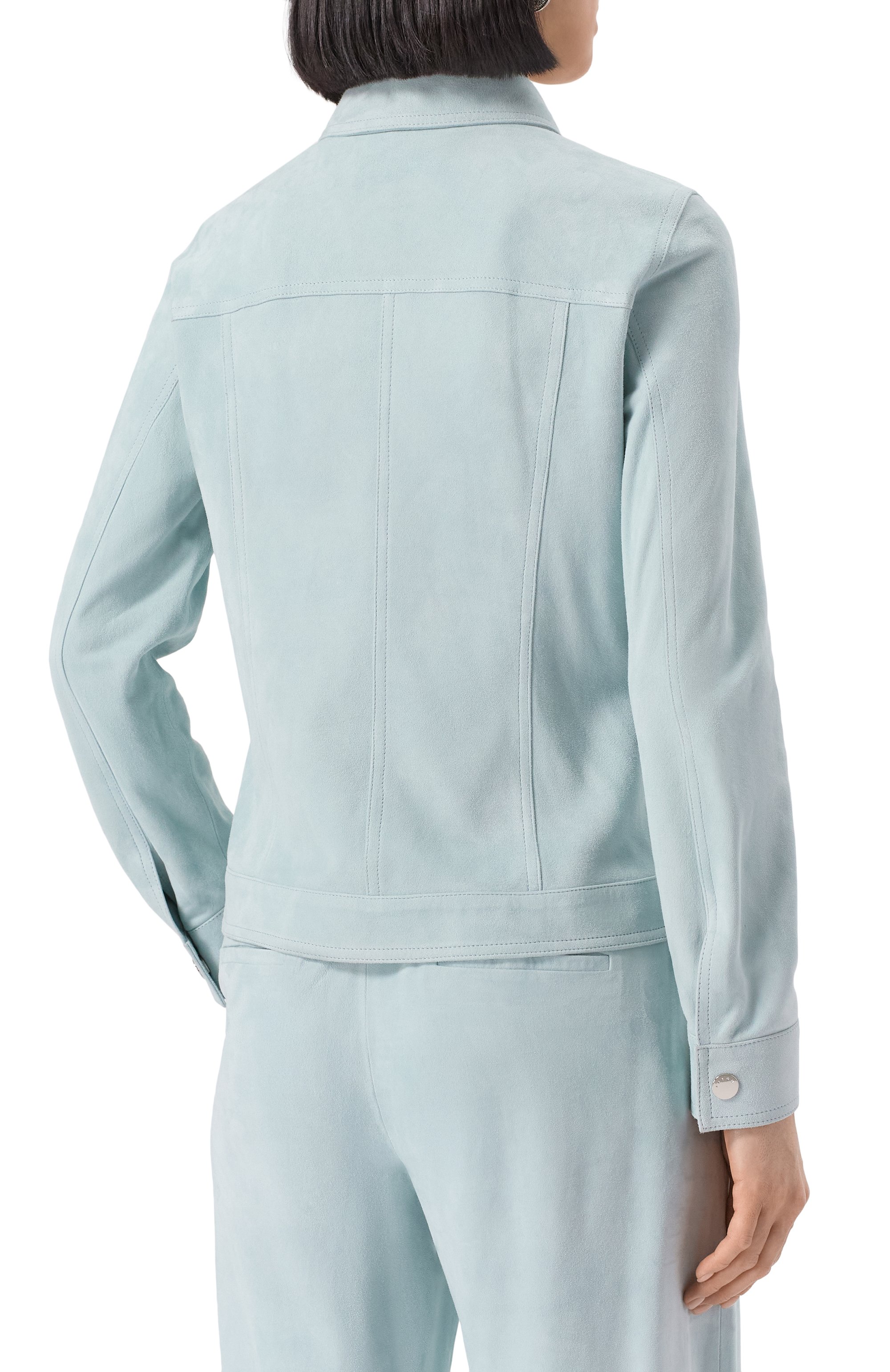 Замшевая куртка KITON, арт. D59572K0918F03, фото 4