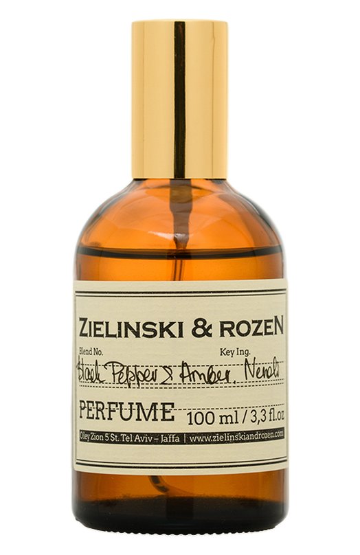 фото Концентрированные духи черный перец, ветивер, нероли, амбра (100ml) zielinski&rozen