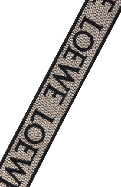 Ремень для сумки anagram LOEWE серого цвета по цене 57350 руб., арт. C073T87X01, фото 3 Ремень для сумки anagram LOEWE, арт. C073T87X01, фото 3