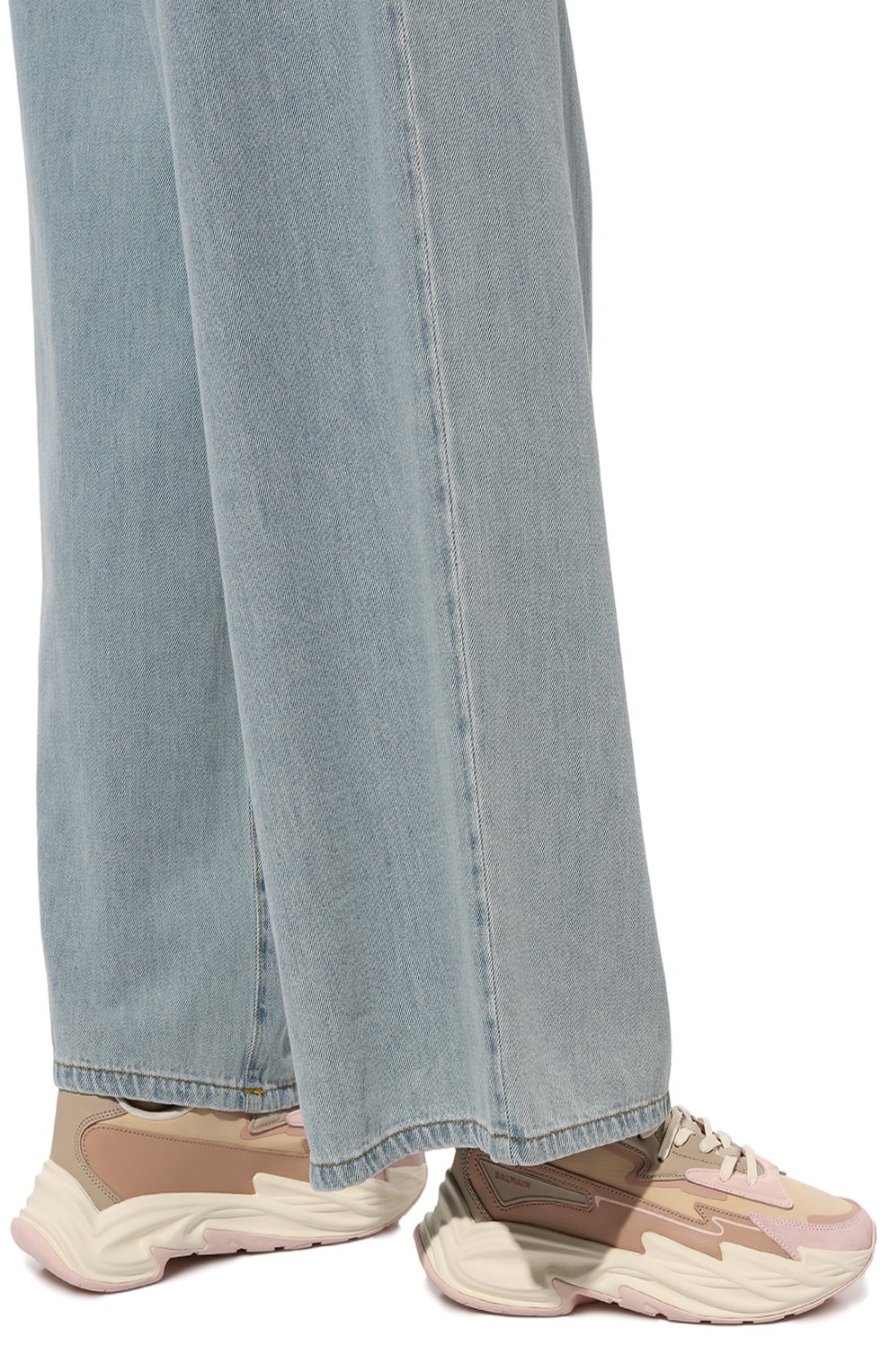 Комбинированные кроссовки run-row BALMAIN, арт. DN0VI730/LNRP, фото 3