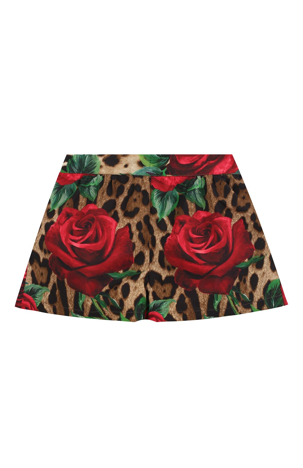 Хлопковые шорты DOLCE & GABBANA коричневого цвета по цене 11500 руб., арт. L5JQ47/HS5CM/2-6, фото 1 Хлопковые шорты DOLCE & GABBANA, арт. L5JQ47/HS5CM/2-6, фото 1