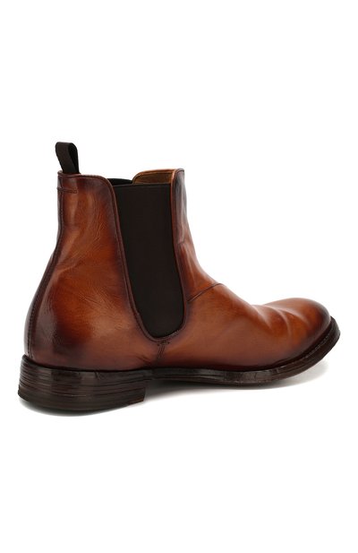 Кожаные челси OFFICINE CREATIVE коричневого цвета по цене 65300 руб., арт. ANAT0MIA/14/AER0 BUFAL0, фото 4 Кожаные челси OFFICINE CREATIVE, арт. ANAT0MIA/14/AER0 BUFAL0, фото 4