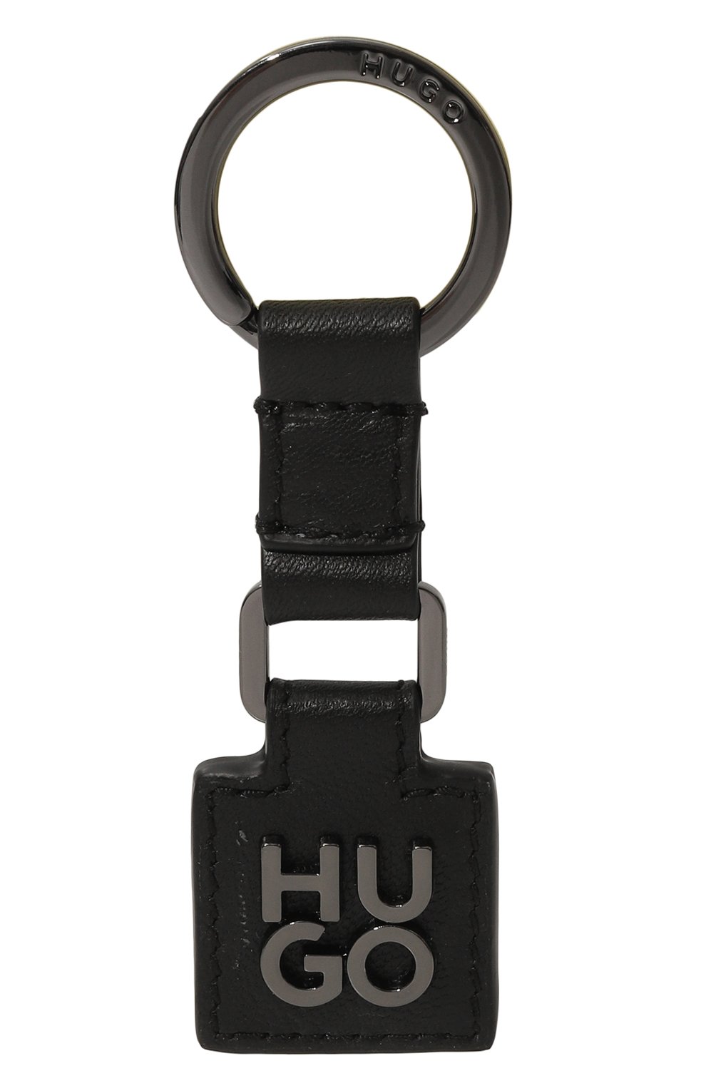 Комплект из портмоне и брелока HUGO черного цвета по цене 13700 руб., арт. 50517006, фото 5 Комплект из портмоне и брелока HUGO, арт. 50517006, фото 5