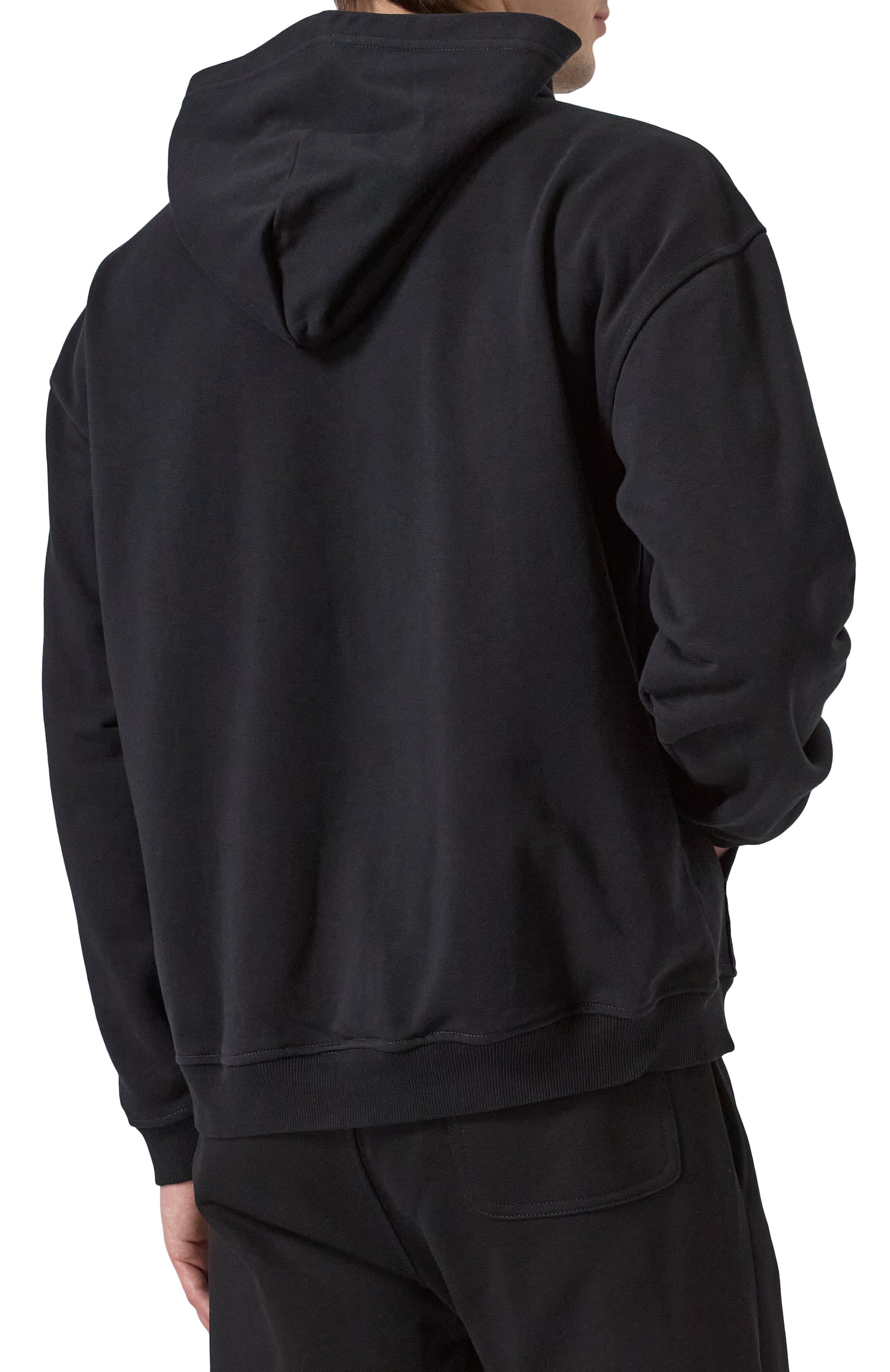 Хлопковое худи DIESEL, арт. A17269/0HYAT, фото 4