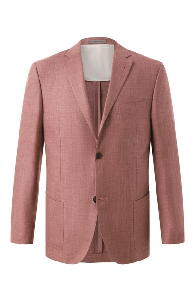 Мужской пиджак из шерсти и шелка CORNELIANI, арт. 25X002-2518289