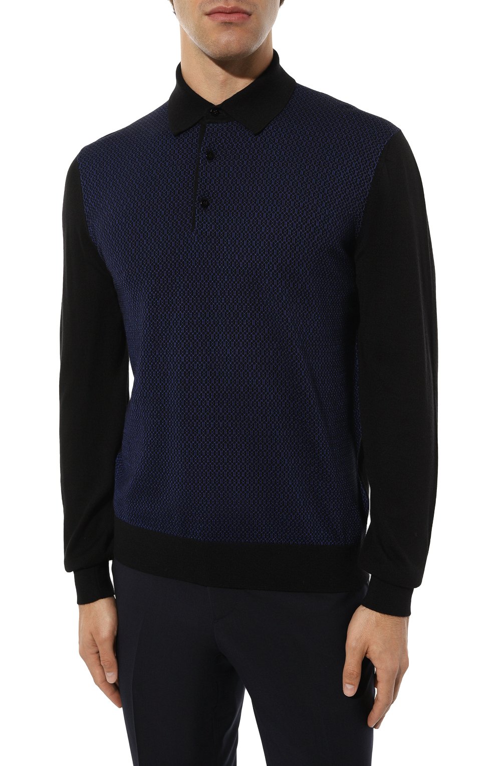 Поло из шерсти и �шелка STEFANO RICCI, арт. KE06001AP1/E23302/ALMIS, фото 3