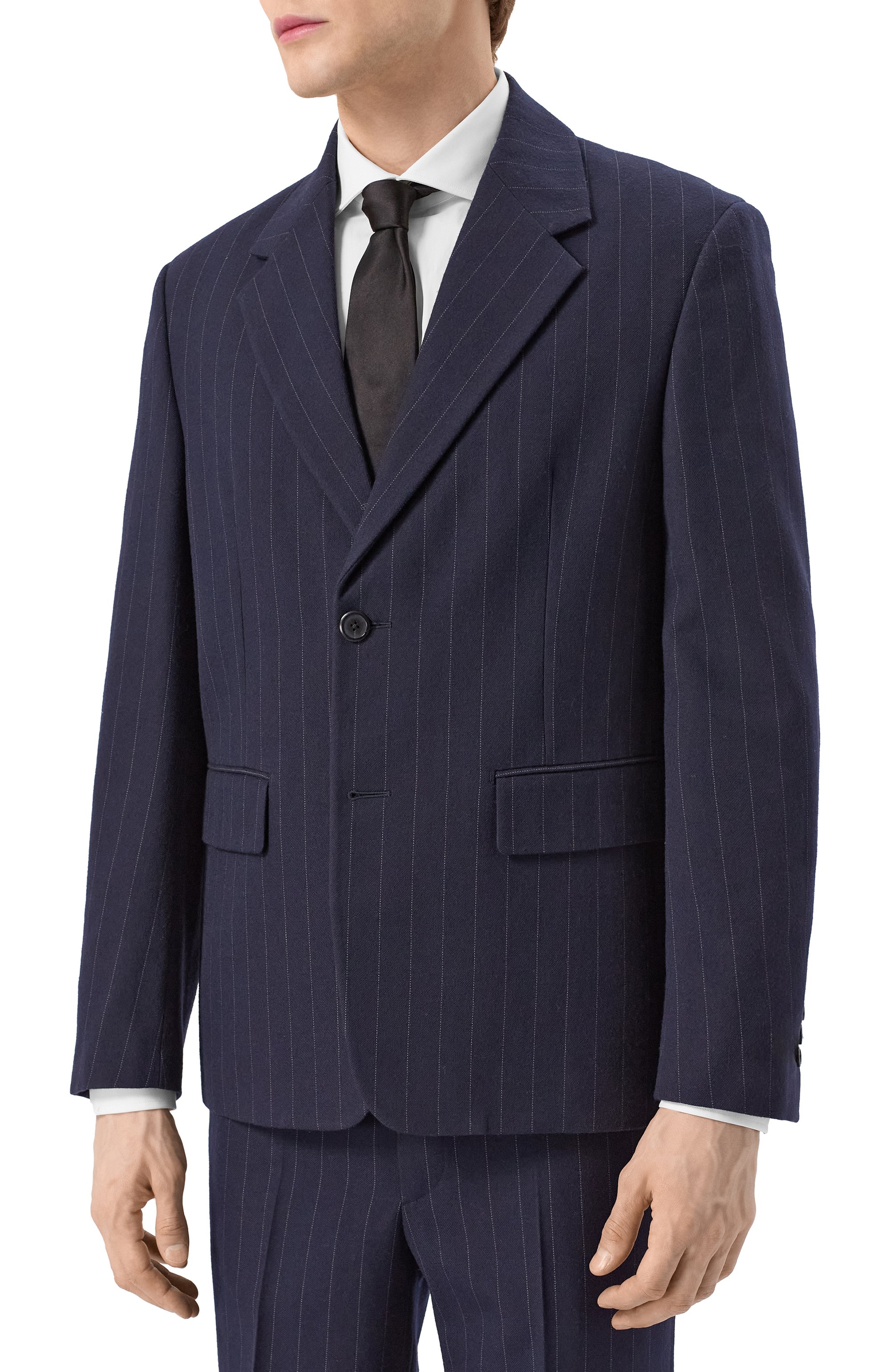 Шерстяной пиджак PRADA, арт. UGM169-1ZCX-F0008-212, фото 5