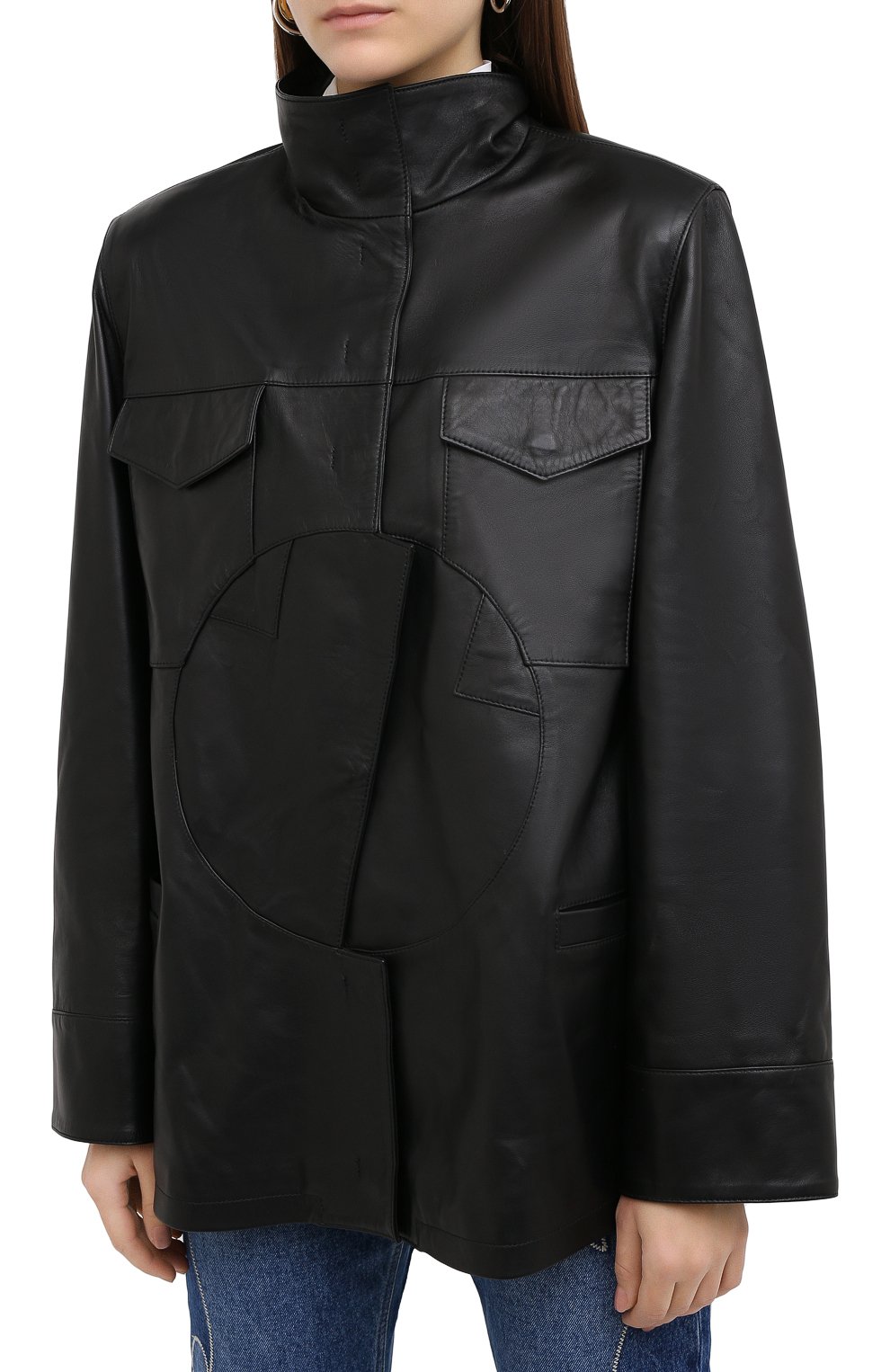 Кожаная куртка OFF-WHITE, арт. 0WJA043F20LEA0011000, фото 3