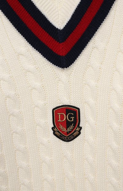 Шерстяной пуловер DOLCE & GABBANA, арт. L4KW98/JBVD7/8-14, фото 3