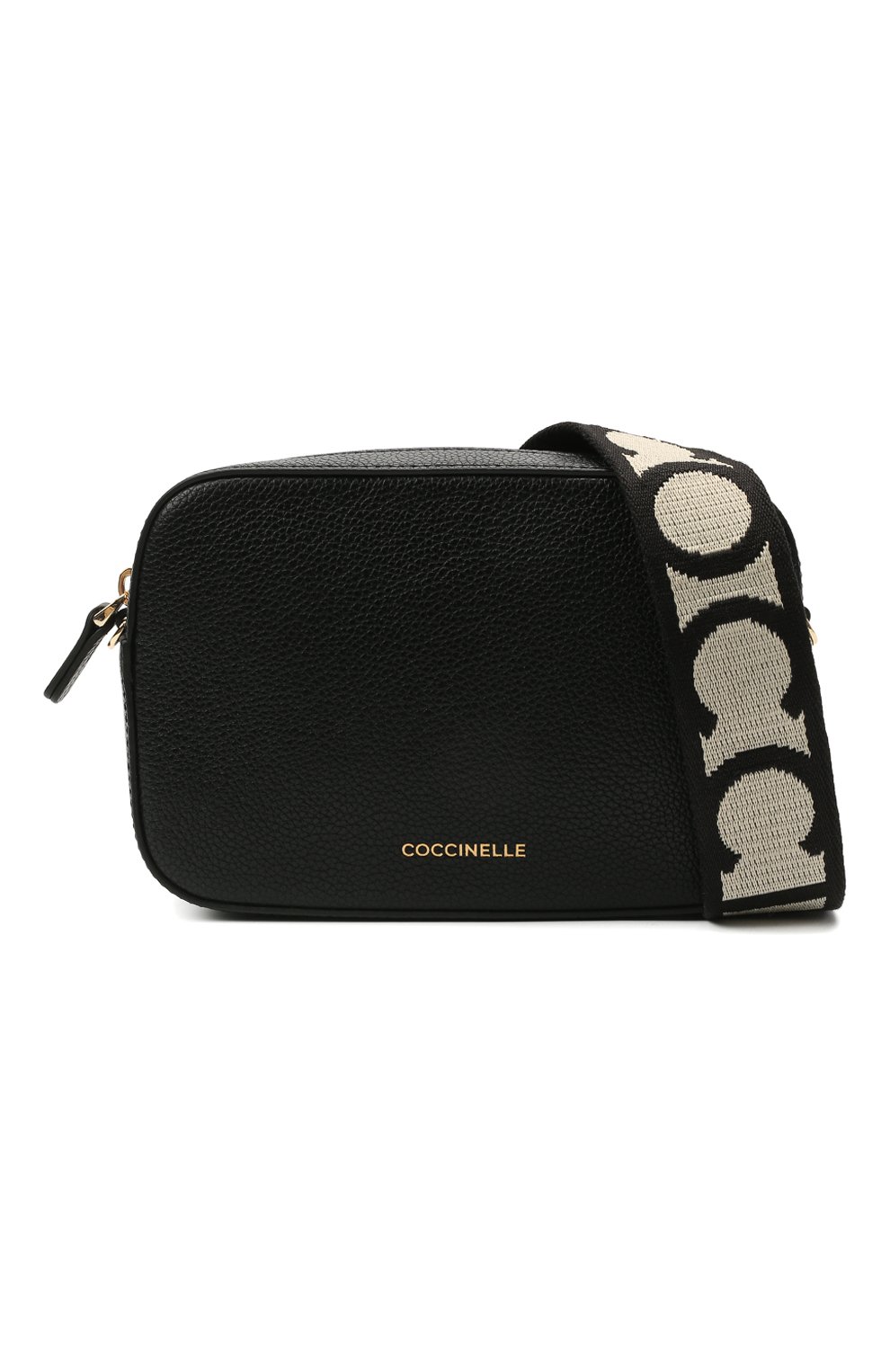 Сумка tebe COCCINELLE черного цвета по цене 19150 руб., арт. E5 HV3 55 I1 07, фото 5 Сумка tebe COCCINELLE, арт. E5 HV3 55 I1 07, фото 5