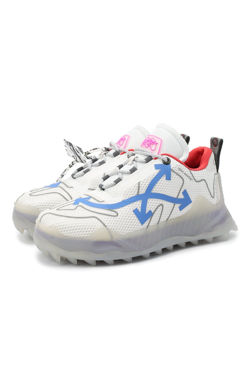 Текстильные кроссовки odsy mesh OFF-WHITE, арт. 0MIA179E20FAB0017945, фото 1