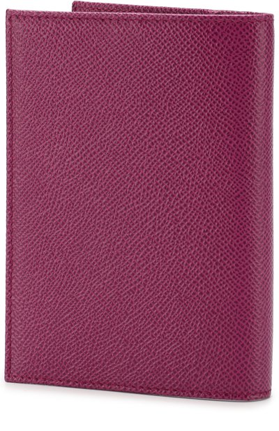 Кожаная обложка для паспорта DOLCE & GABBANA фиолетового цвета по цене 26200 руб., арт. BI2215/AU771, фото 2 Кожаная обложка для паспорта DOLCE & GABBANA, арт. BI2215/AU771, фото 2