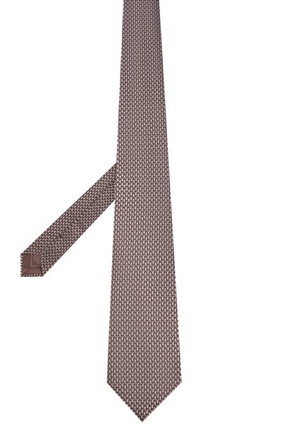 Шелковый галстук BRIONI коричневого цвета по цене 22400 руб., арт. 062I00/08452, фото 2 Шелковый галстук BRIONI, арт. 062I00/08452, фото 2
