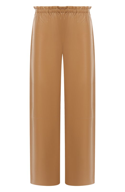 Брюки из экокожи Nanushka GEB Бежевый GEB