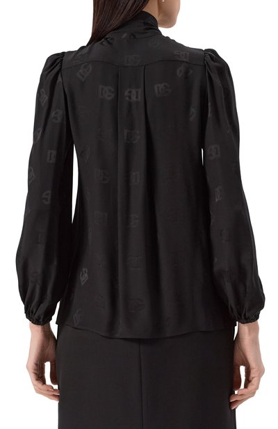 Шелковая блузка DOLCE & GABBANA, арт. F5Q44T/FJ1J0, фото 4