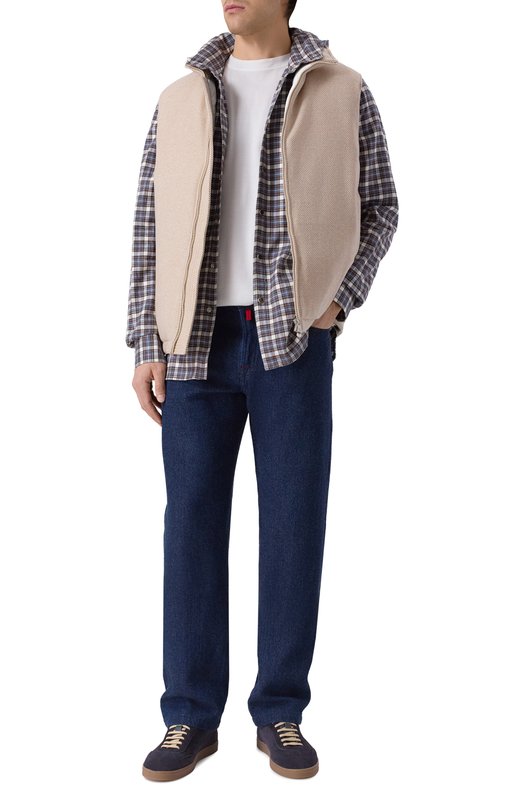 Джинсы Kiton UPNJS1K0158H03 Синий  UPNJS1K0158H03 Фото 2