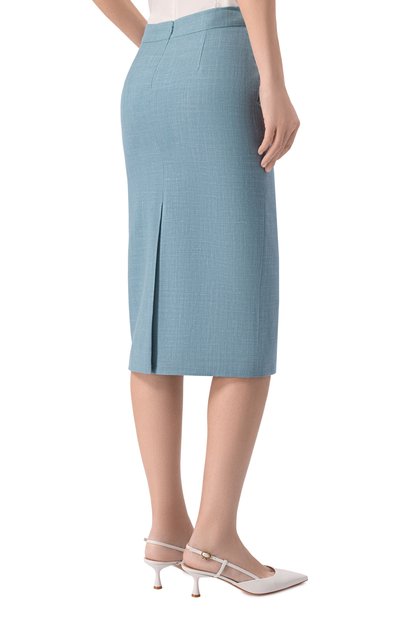 Юбка из кашемира и льна MVST, арт. M26.2PW.S022/F109 BLENDED WS, фото 4