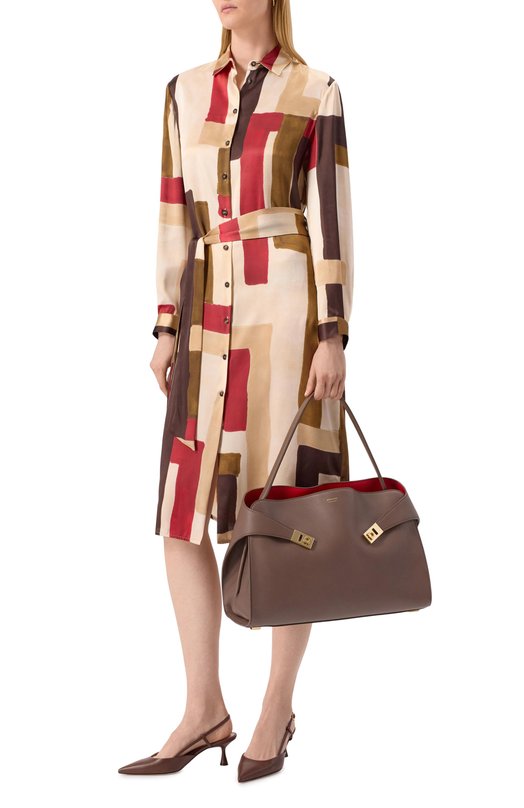 Сумка Hug large Ferragamo 219939/780516 Коричневый  219939/780516 Фото 7
