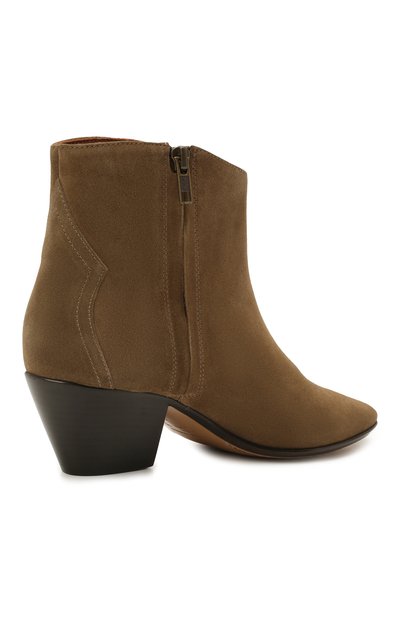 Замшевые казаки dacken ISABEL MARANT бежевого цвета по цене 53050 руб., арт. DACKEN/B00166-00M016S, фото 4 Замшевые казаки dacken ISABEL MARANT, арт. DACKEN/B00166-00M016S, фото 4