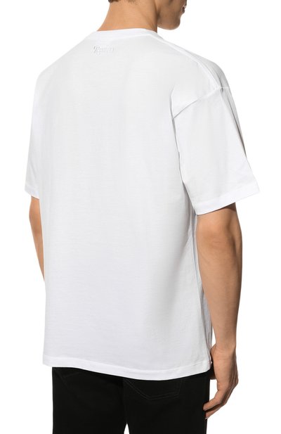 Хлопковая футболка raf simons x smiley RAF SIMONS, арт. 224-M122-19001, фото 4