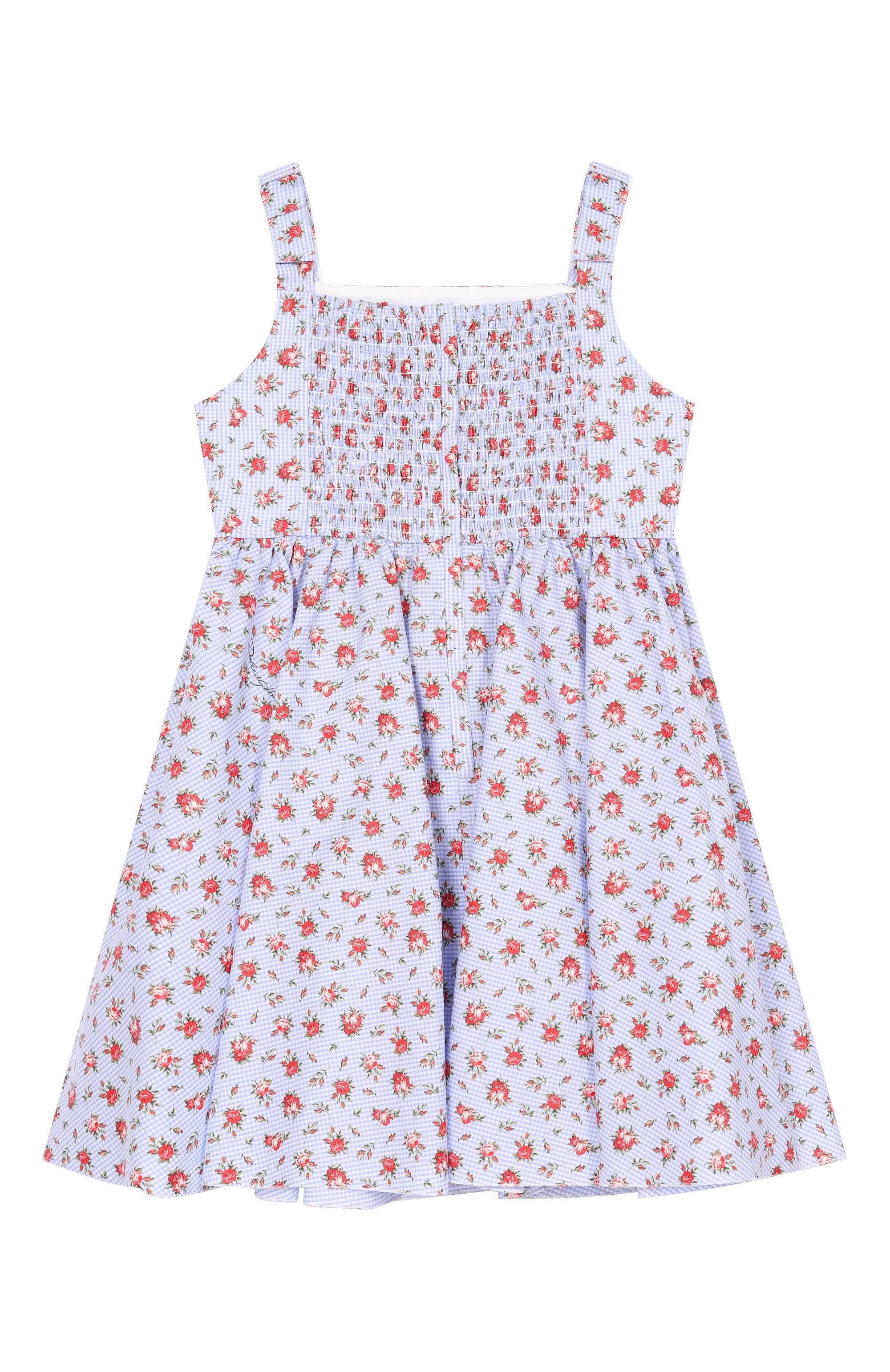 Хлопковый сарафан DOLCE & GABBANA, арт. L54DQ6/HS5UL, фото 2