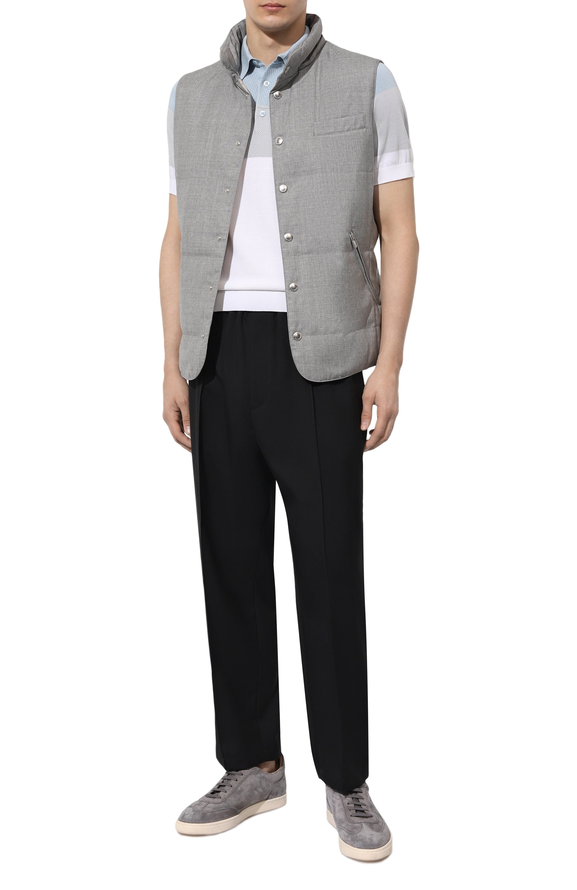 Поло из хлопка и шелка ZILLI, арт. KBP002M0142VH0L00, фото 2