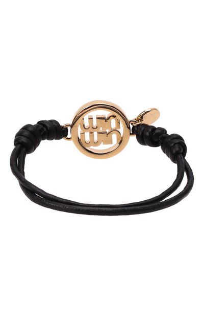 Кожаный браслет MIU MIU, арт. 5IB391-2F33-F0002, фото 3