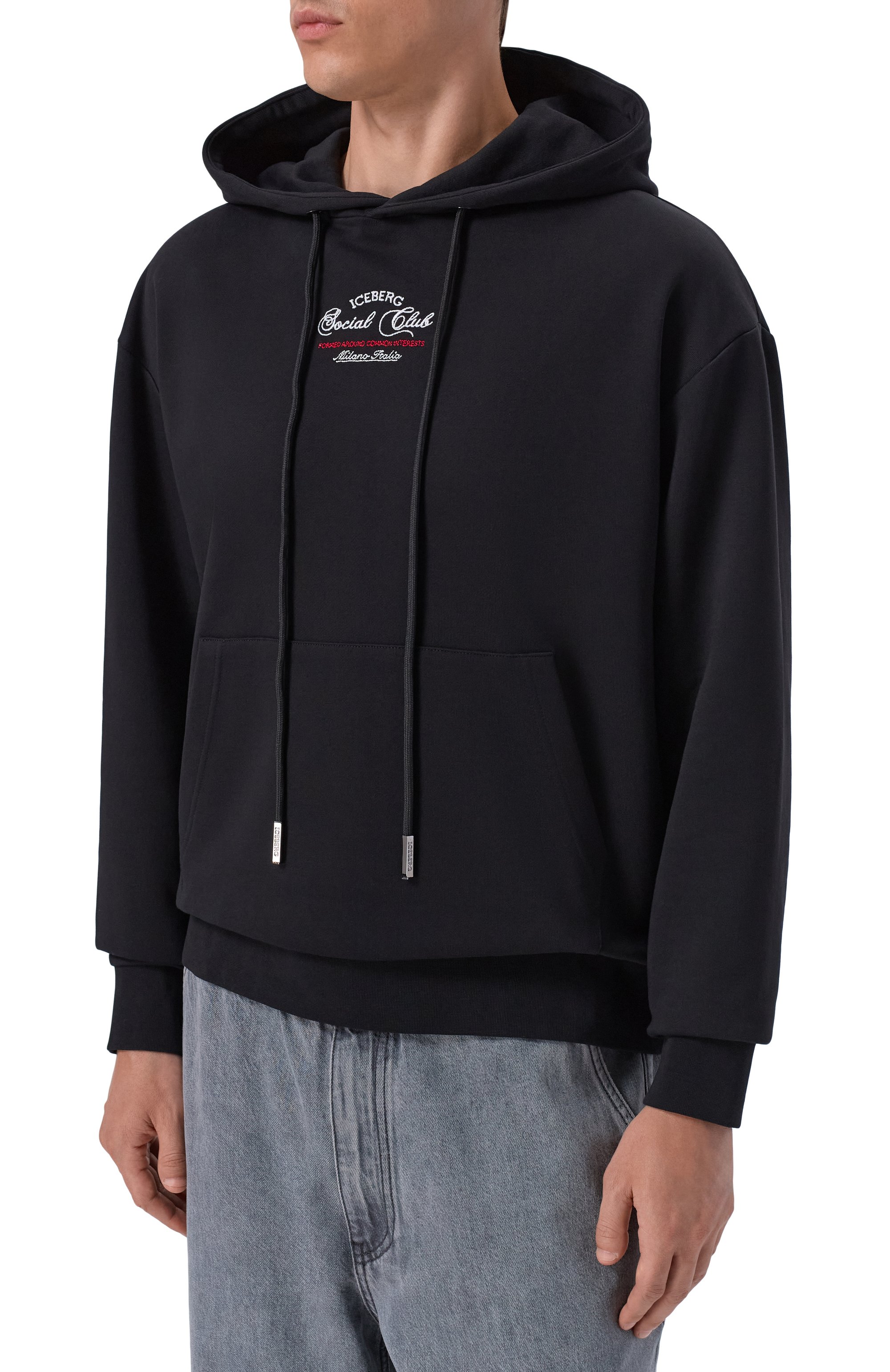 Хлопковое худи ICEBERG, арт. E062/630A, фото 3