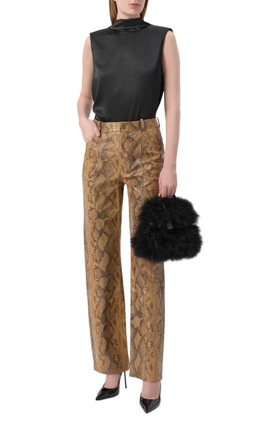 Сумка tie me small MOSCHINO черного цвета по цене 257500 руб., арт. MC4060PP10/0A4, фото 3 Сумка tie me small MOSCHINO, арт. MC4060PP10/0A4, фото 3