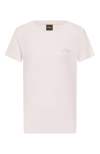 Женская хлопковая футболка BOSS ORANGE, арт. 50549184