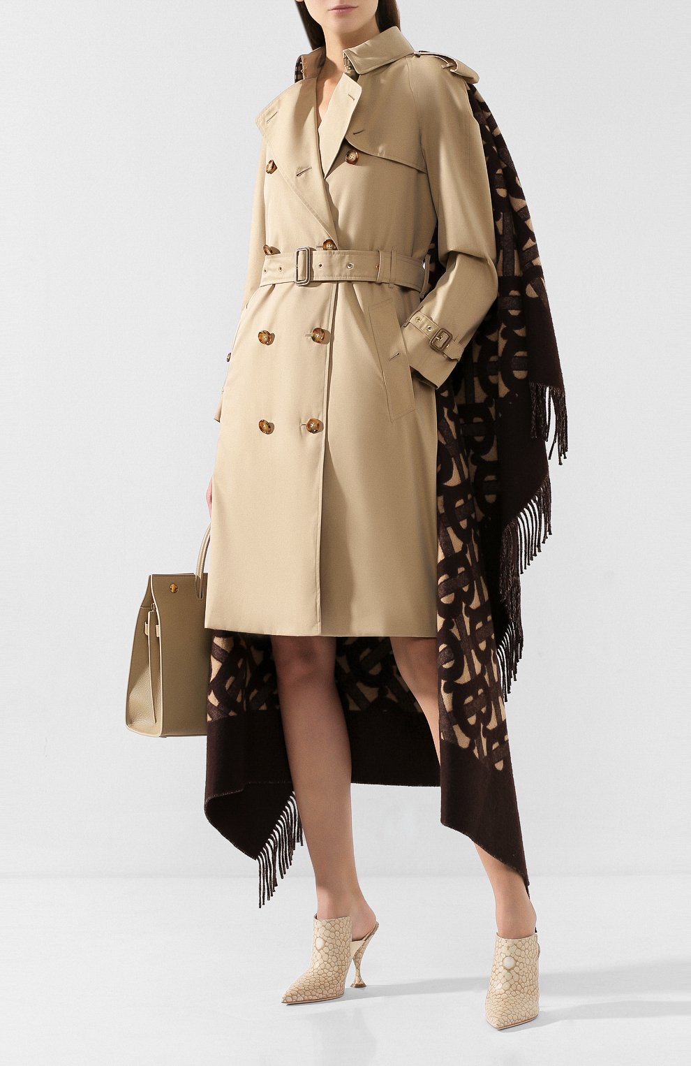 Тренч с накидкой BURBERRY, арт. 4560589, фото 2