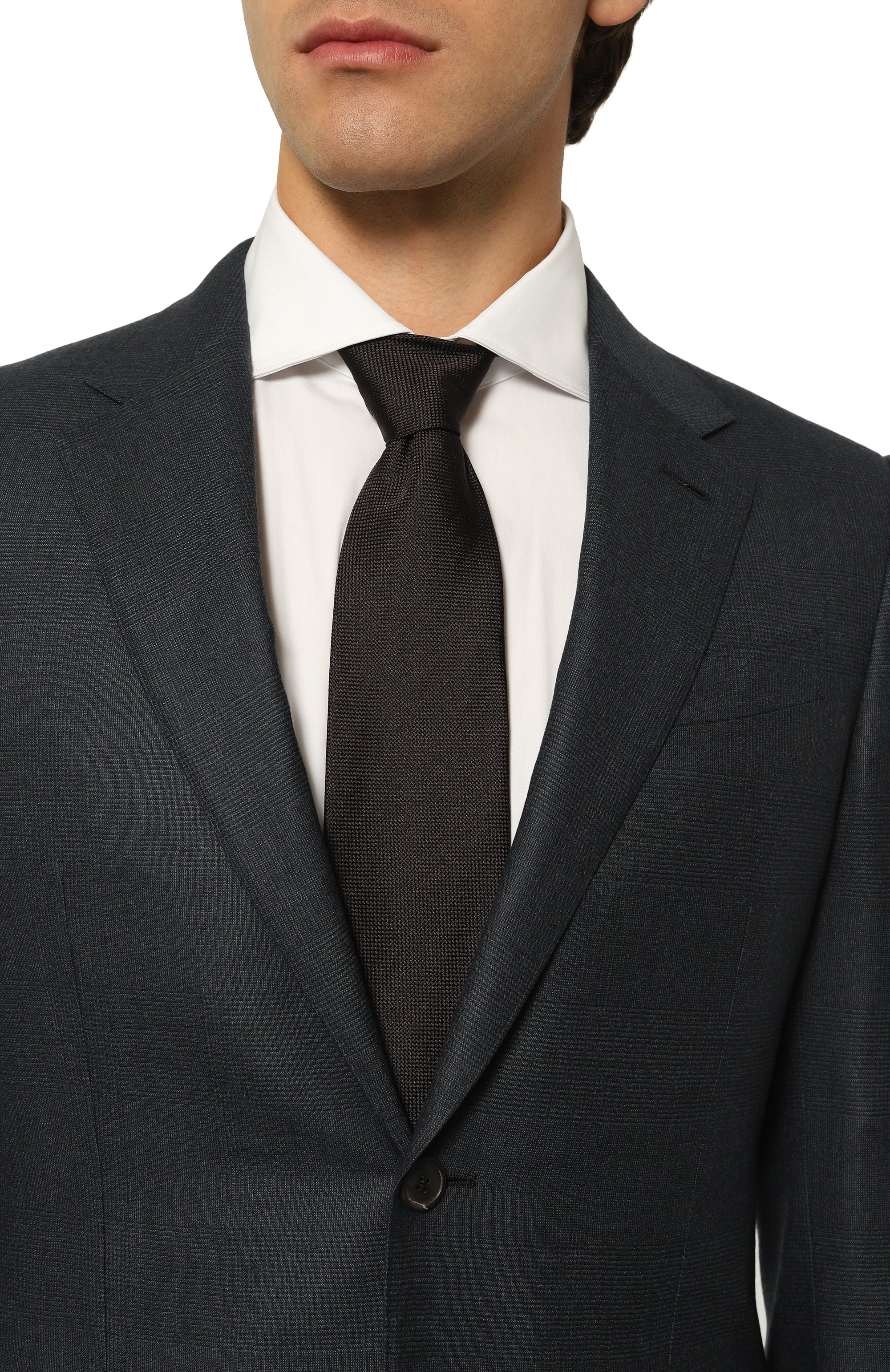 Шелковый галстук ZEGNA, арт. 1P8/Z8D00TA8, фото 2