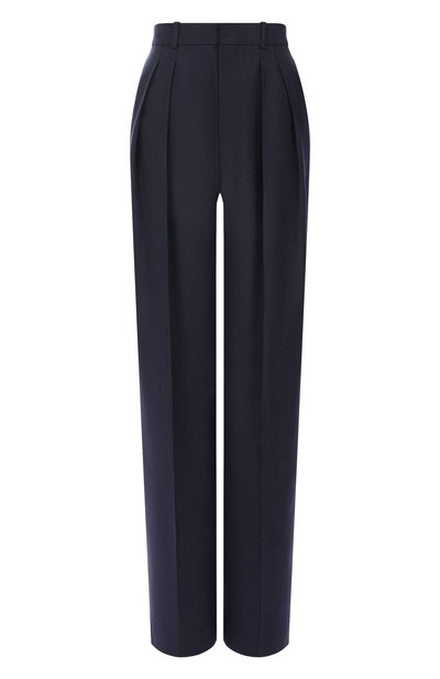 Женские шерстяные брюки SAINT LAURENT, арт. 824389/Y5K32